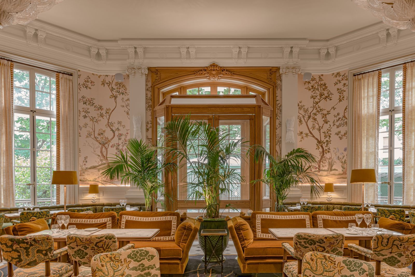 Image may contain Indoors Reception Reception Room Room Waiting Room Lamp Plant Architecture and Building
