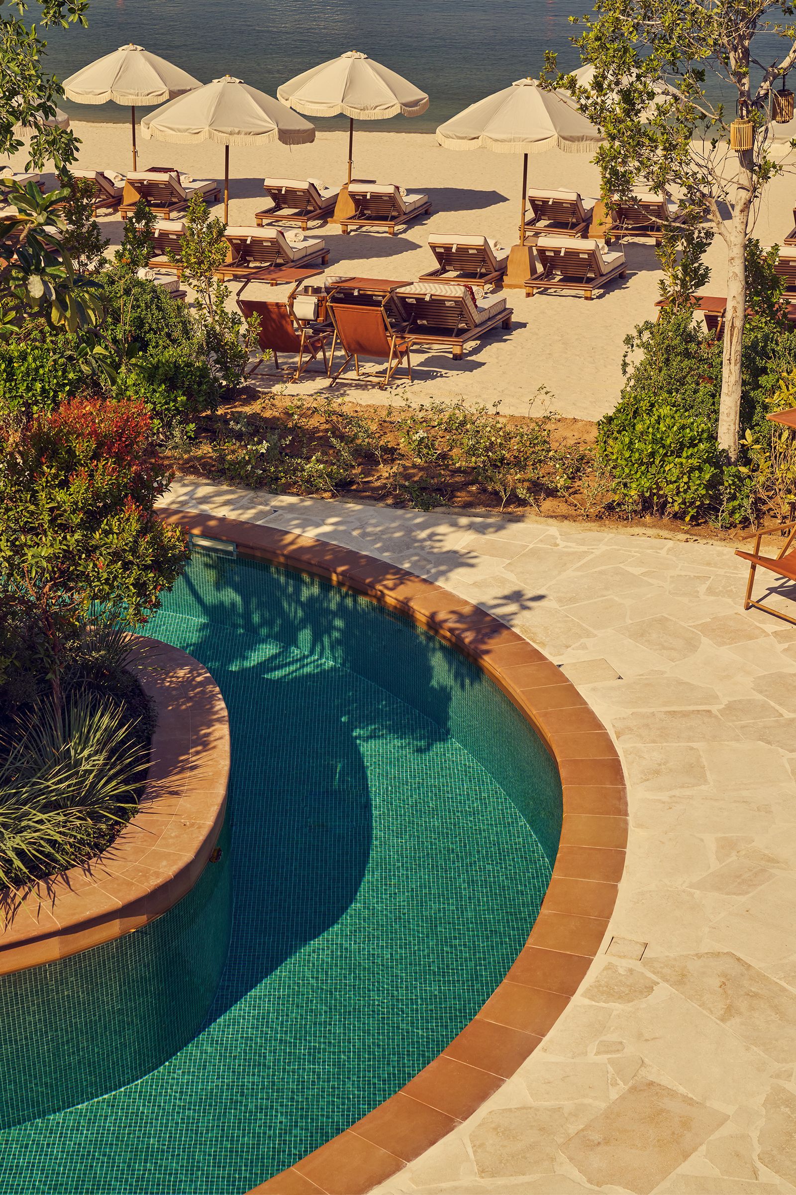 The Most Beautiful Restaurants in Dubai ADs Guide to the Citys Prettiest Hotspots Gigi Dubai Hugo Toro beach club and pool