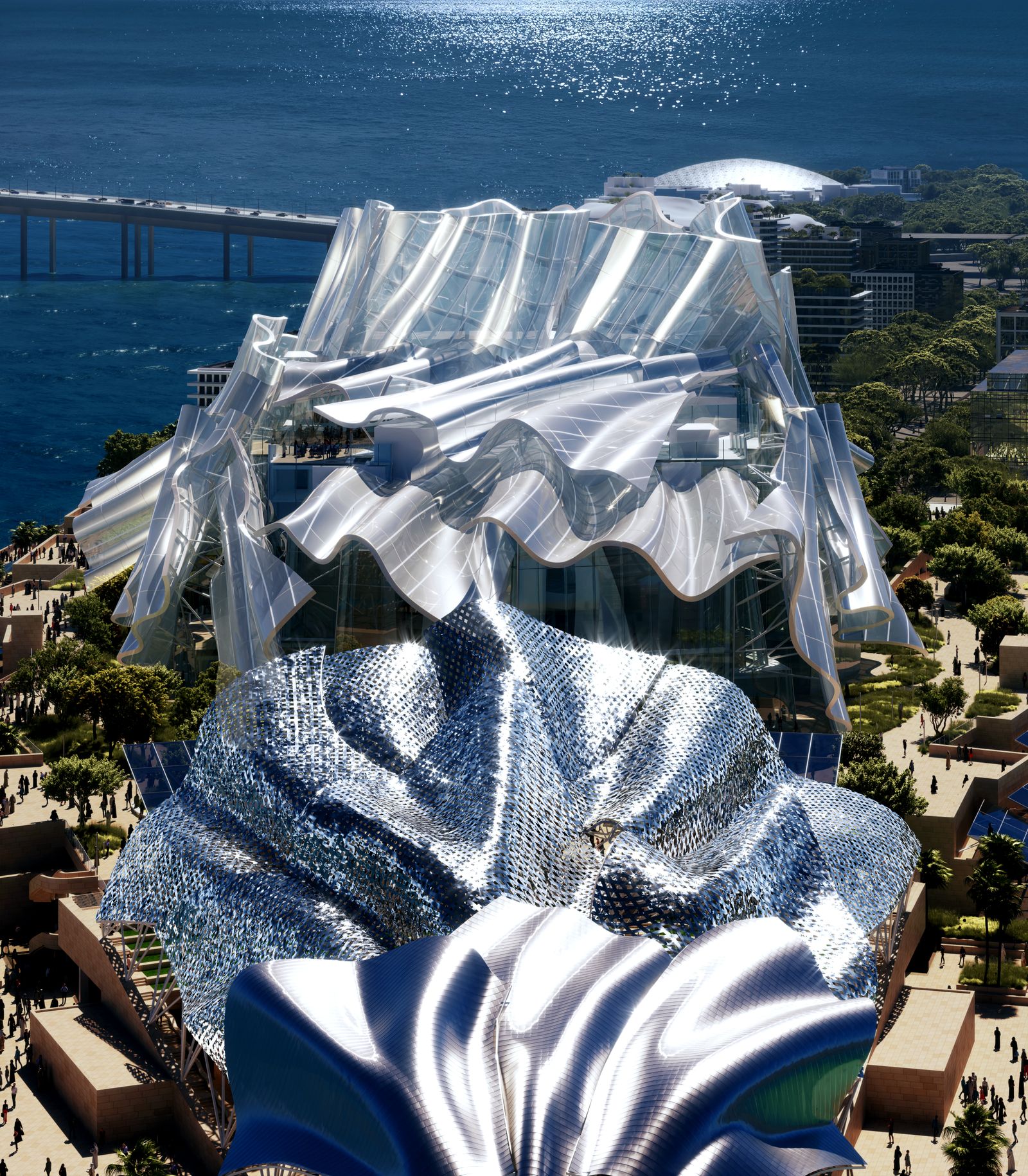 Dar al Funoon Abu Dhabi Everything We Know About Frank Gehry's New Performing Arts Landmark On Saadiyat Island in Abu...