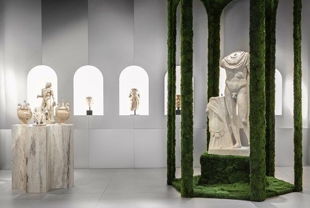 Image may contain Architecture Building Indoors Museum Person Art and Plant