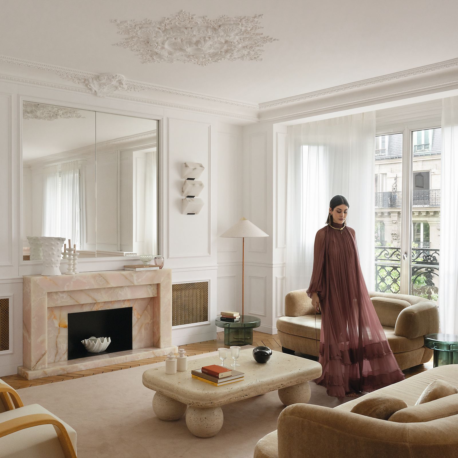 Nour Arida’s Haussmannian Apartment in Paris Is a Love Letter to Beirut