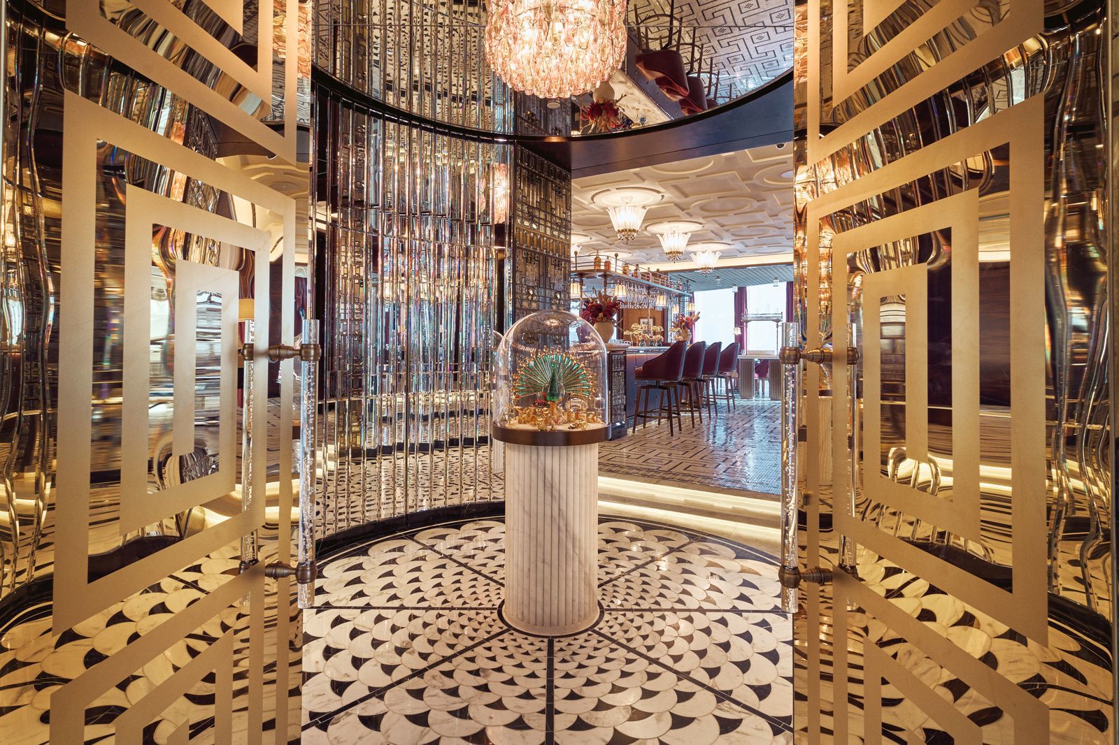 26 Most Beautiful Restaurants in Dubai ADs Guide to the Citys Prettiest Hotspots At.mosphere burj khalifa world's...