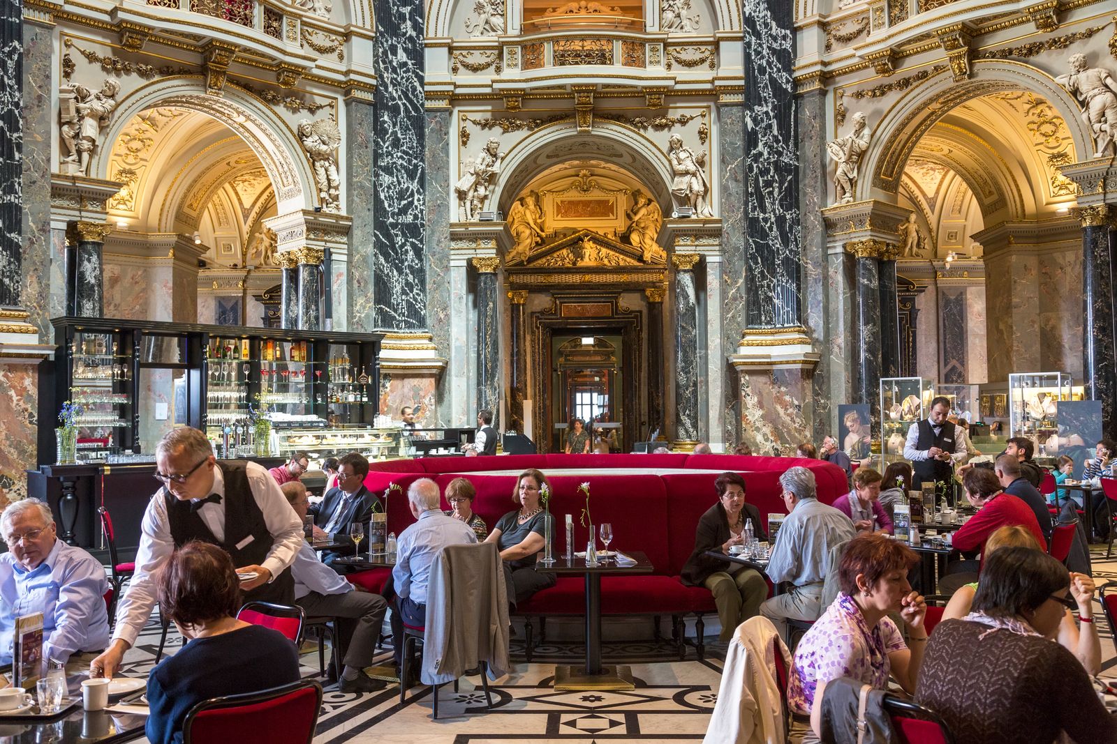Most Beautiful Museum Cafes in the World Caf im Kunsthistorischen Museum Vienna