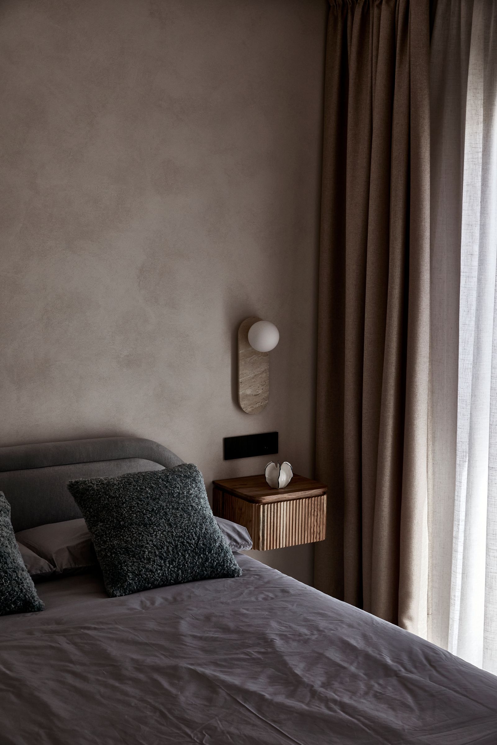 Image may contain Cushion Home Decor Indoors Interior Design Pillow Furniture Bed Bedroom and Room