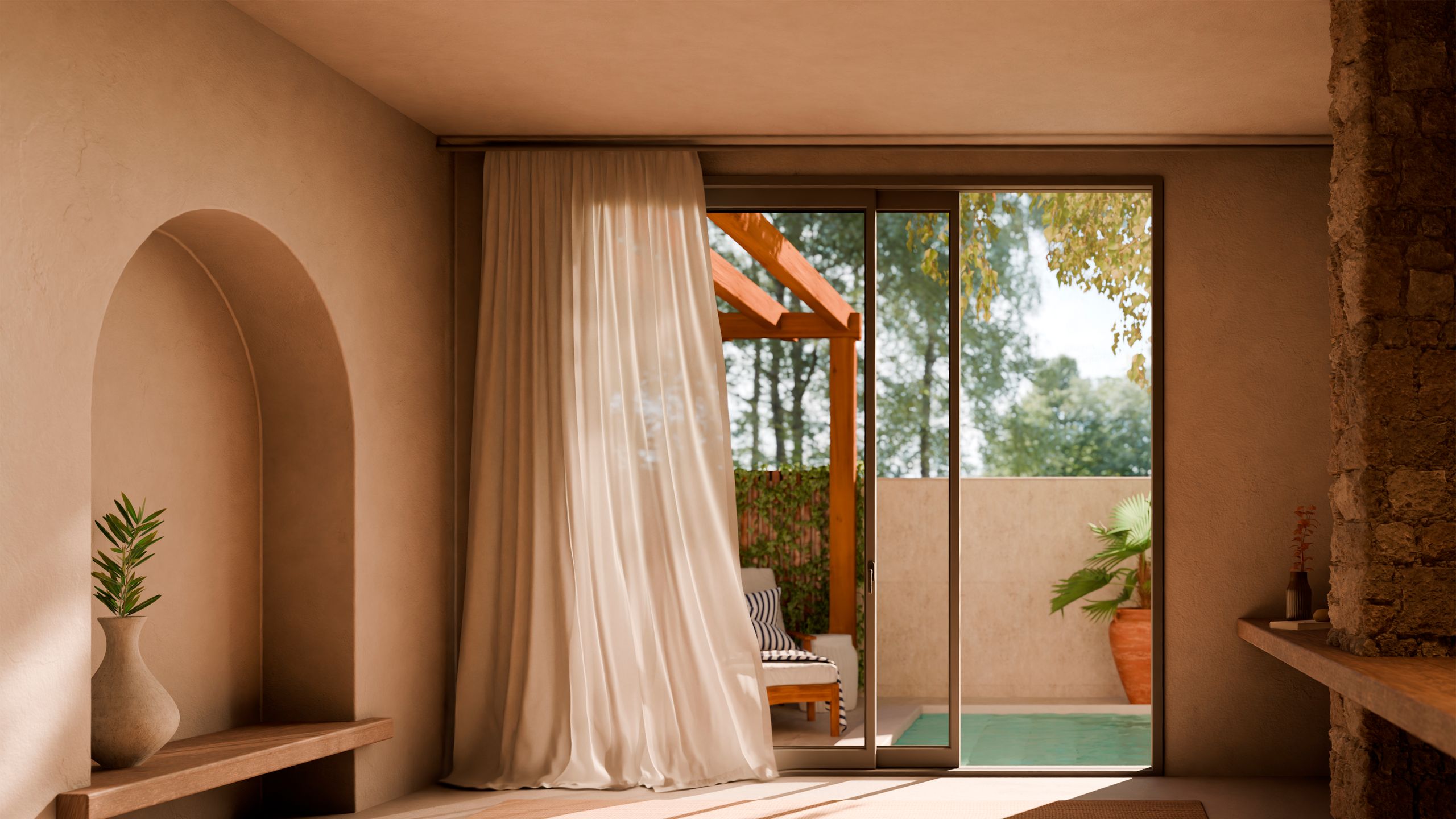 Image may contain Door Indoors Interior Design Home Decor and Window