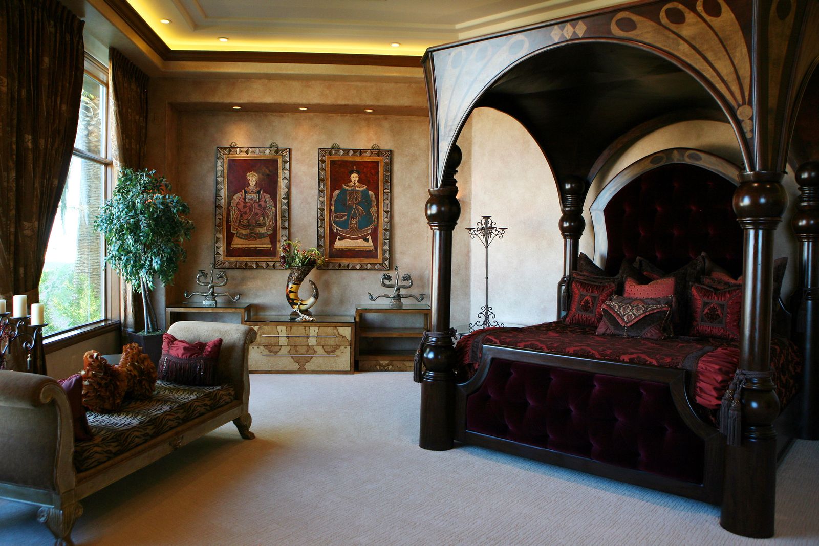 Image may contain Furniture Bed Bedroom Indoors Room Person Adult Home Decor Interior Design and Architecture