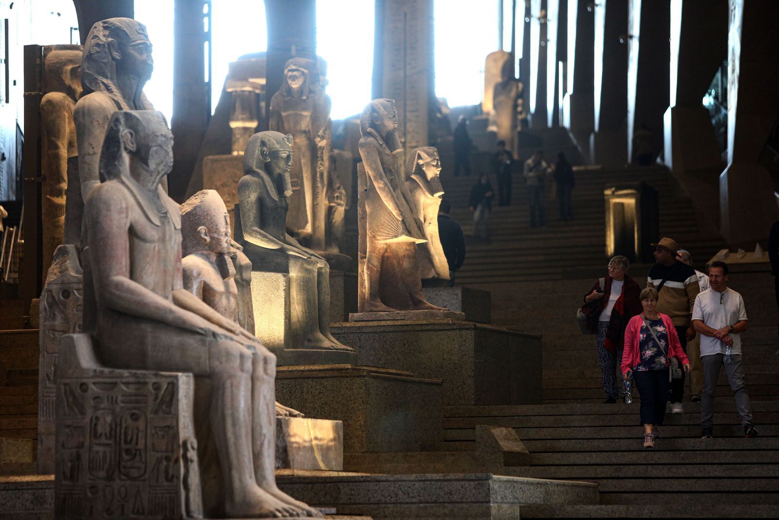 Grand Egyptian Museum Opens on 3rd July Treasures From Tutankhamens Tomb To Be on Display. 11 of its 12 galleries are...