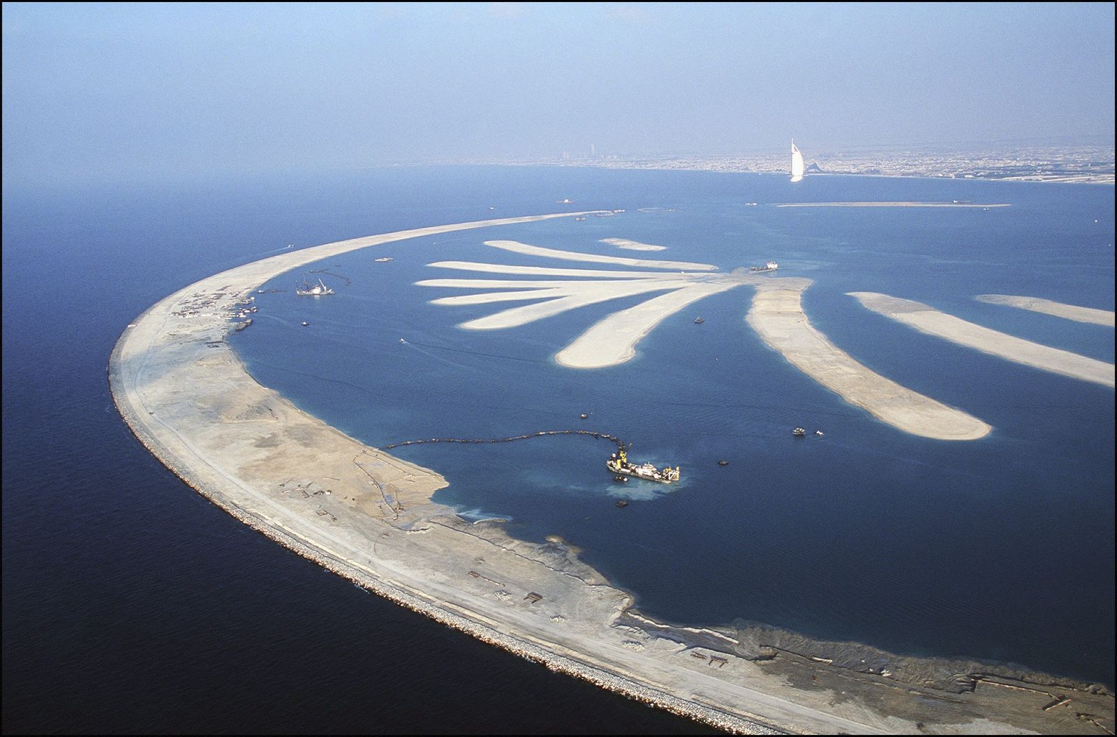 Image may contain Landmark and Palm Islands  United Arab Emirates