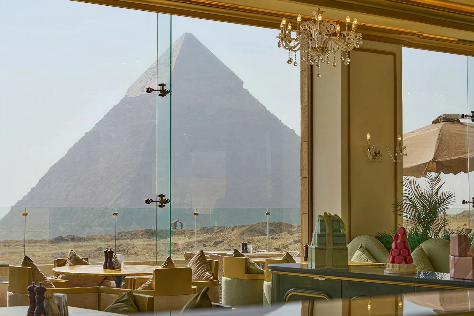 Most Beautiful Museum Cafes in the World Ladure at the Grand Egyptian Museum Giza