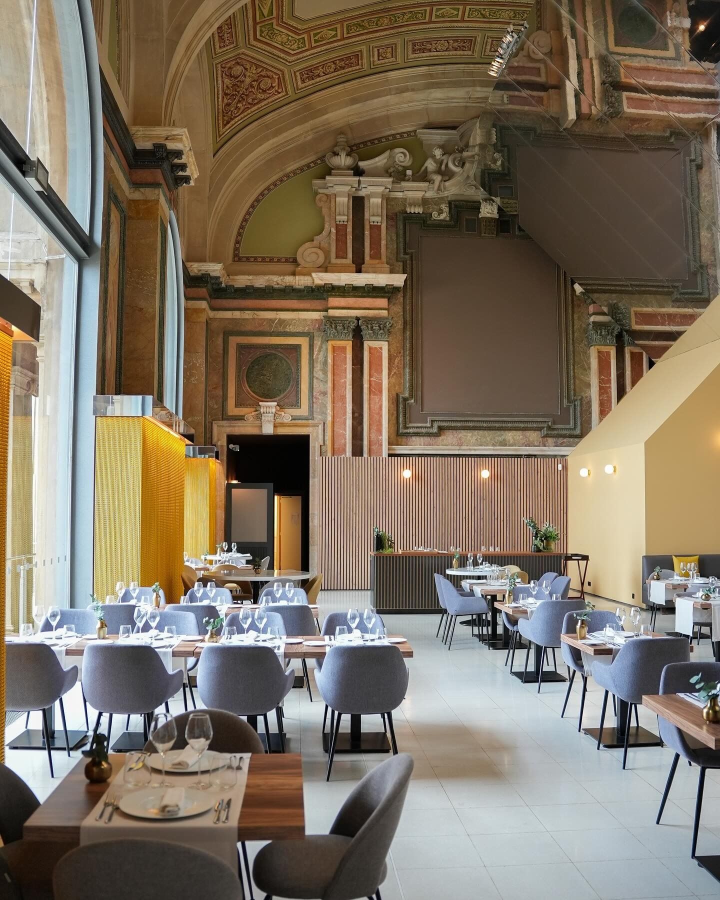 Most Beautiful Museum Cafes in the World Absis Restaurant Museu Nacional dArt de Catalunya Barcelona