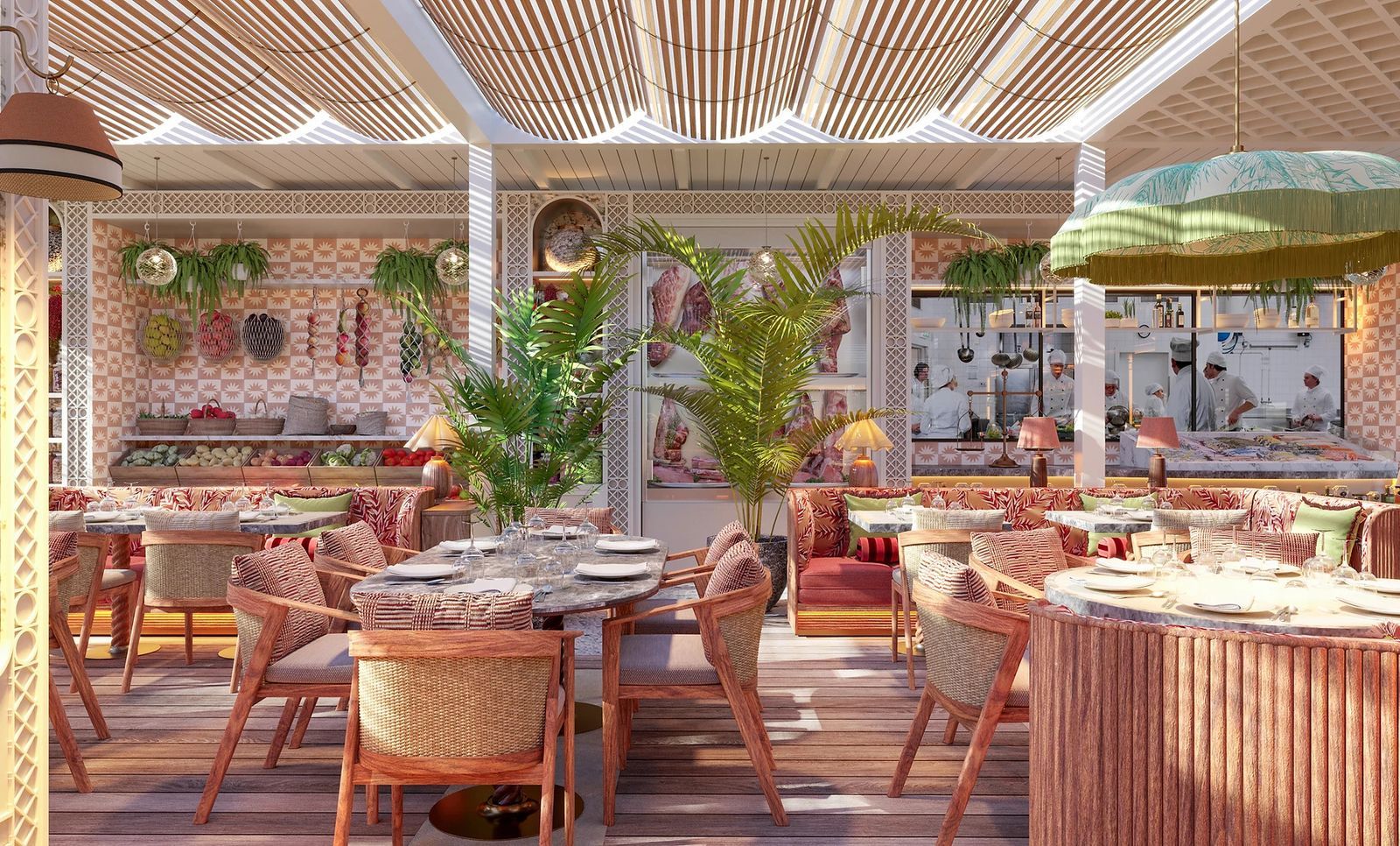 the most beautiful restaurants in dubai Maison de la Plage by Izu Ani