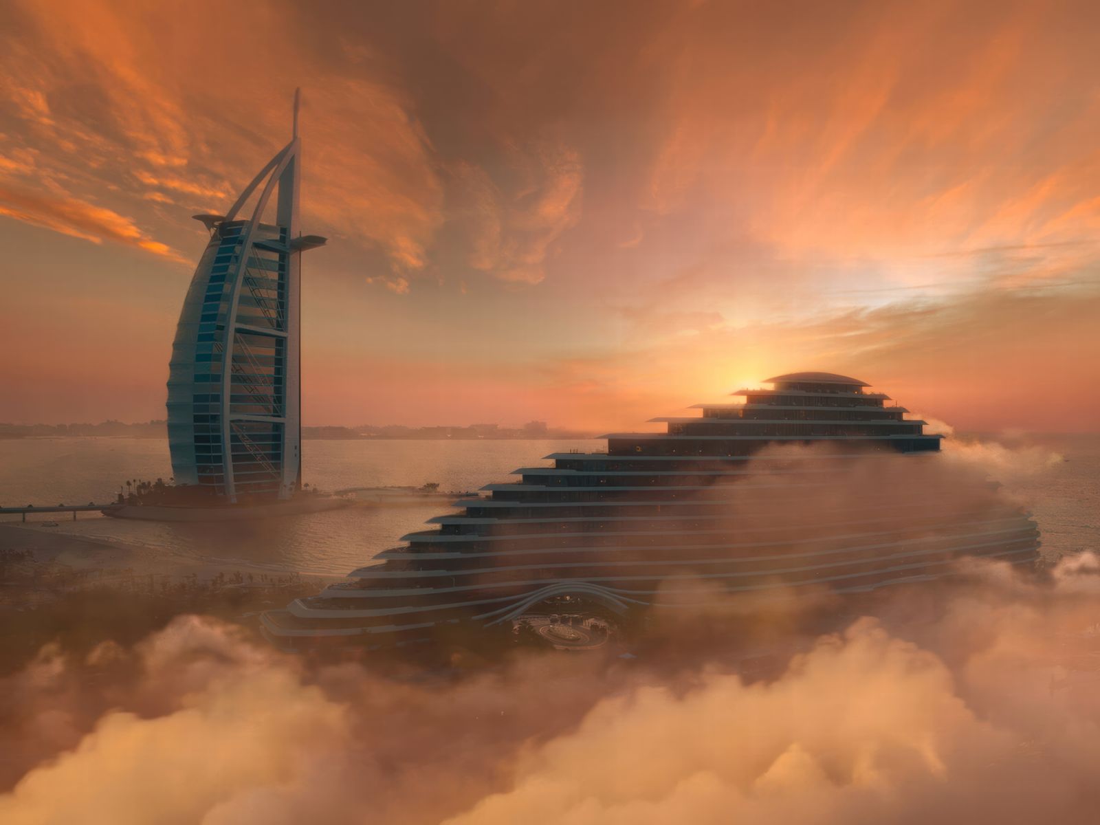 Jumeirah Marsa Al Arab, Dubai’s Spectacular New Superyacht-Inspired Hotel, Leaves Competitors in Its Wake