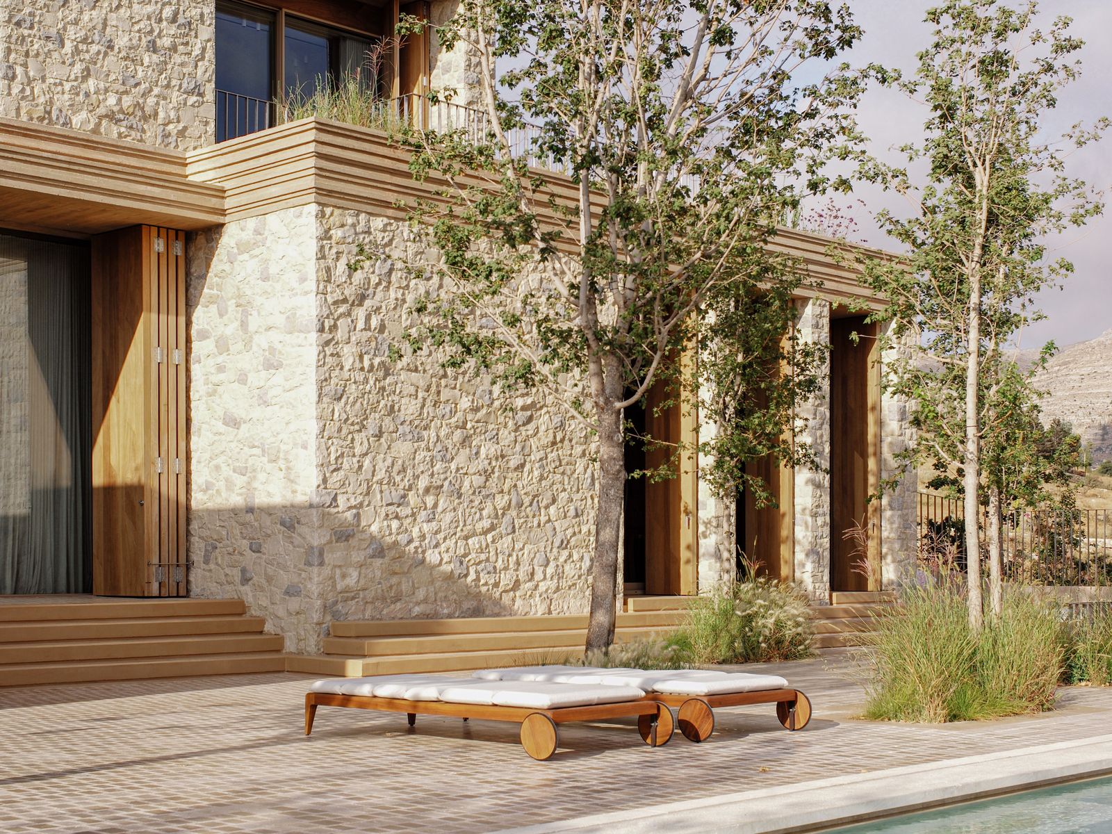 How Carl Gerges Designed a Mountain Home in Lebanon With a Panoramic Glass Wall
