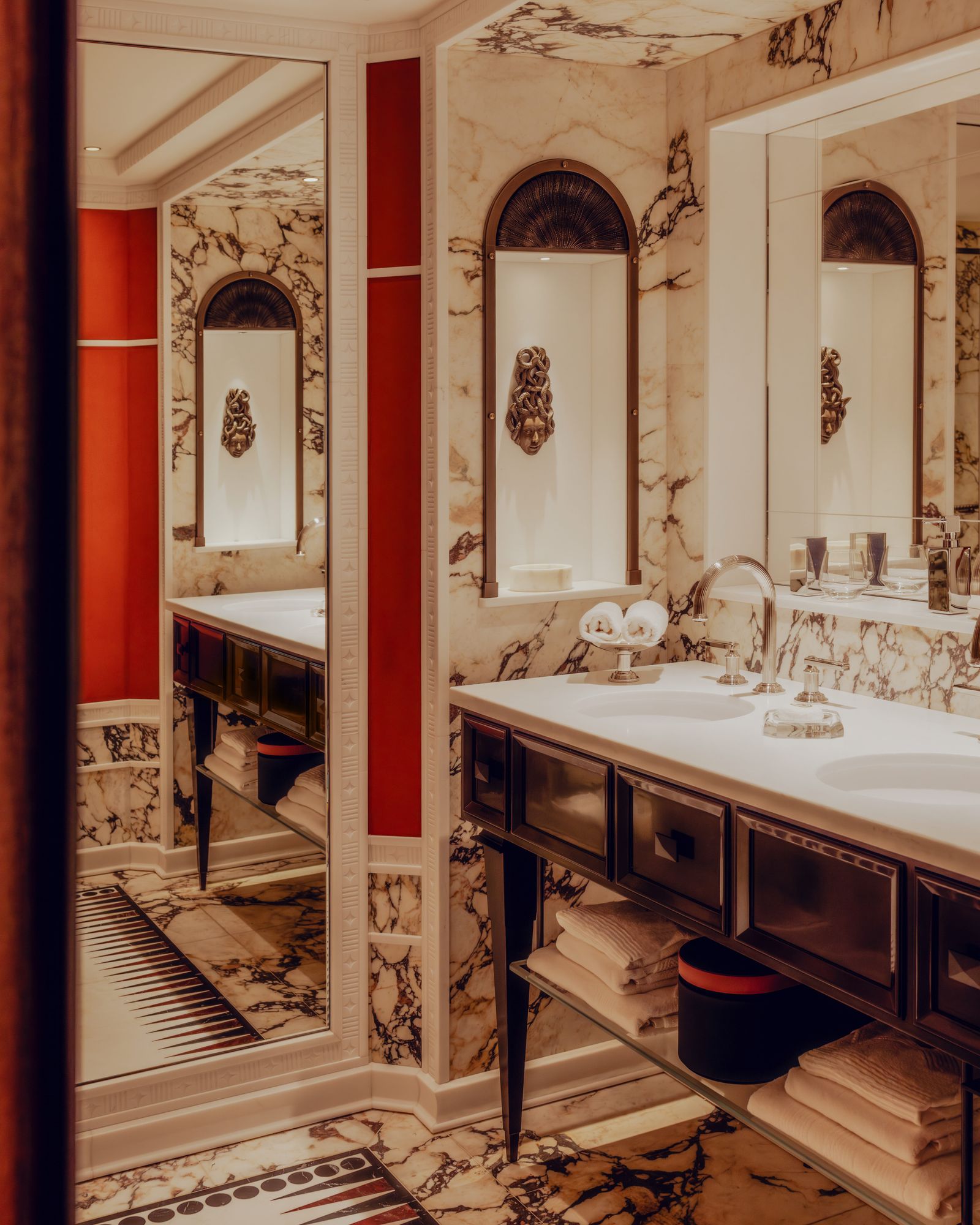 Image may contain Sink Sink Faucet Indoors Home Decor and Rug