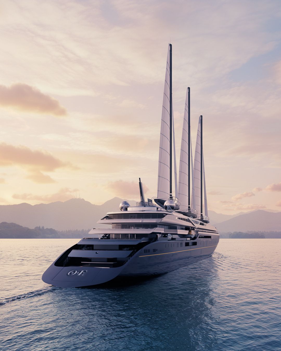 Image may contain Transportation Vehicle Yacht Boat Sailboat Boating Leisure Activities Sport and Water