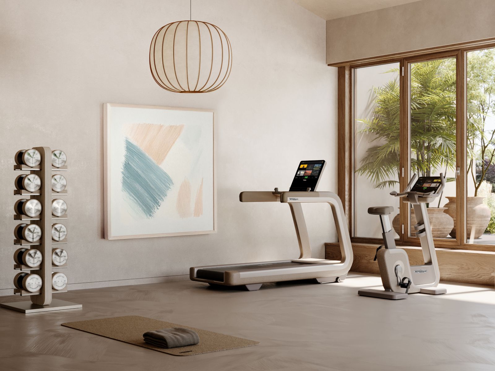 Luxury Gym Equipment Now Includes Designer Dumbbells and Crystal Kettlebells