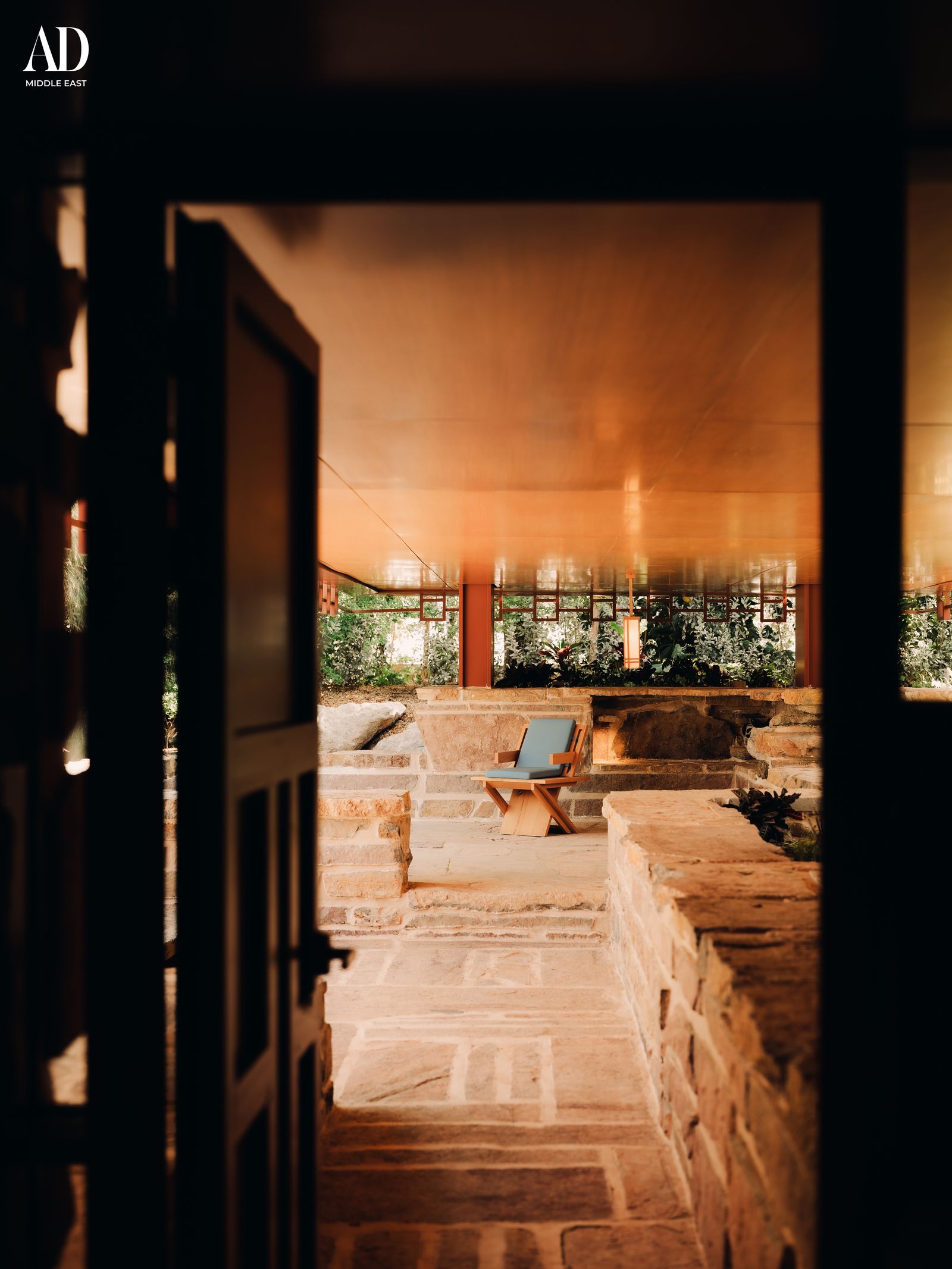 Image may contain Floor Indoors Interior Design Door Path Walkway Architecture Building Housing Hotel and Resort