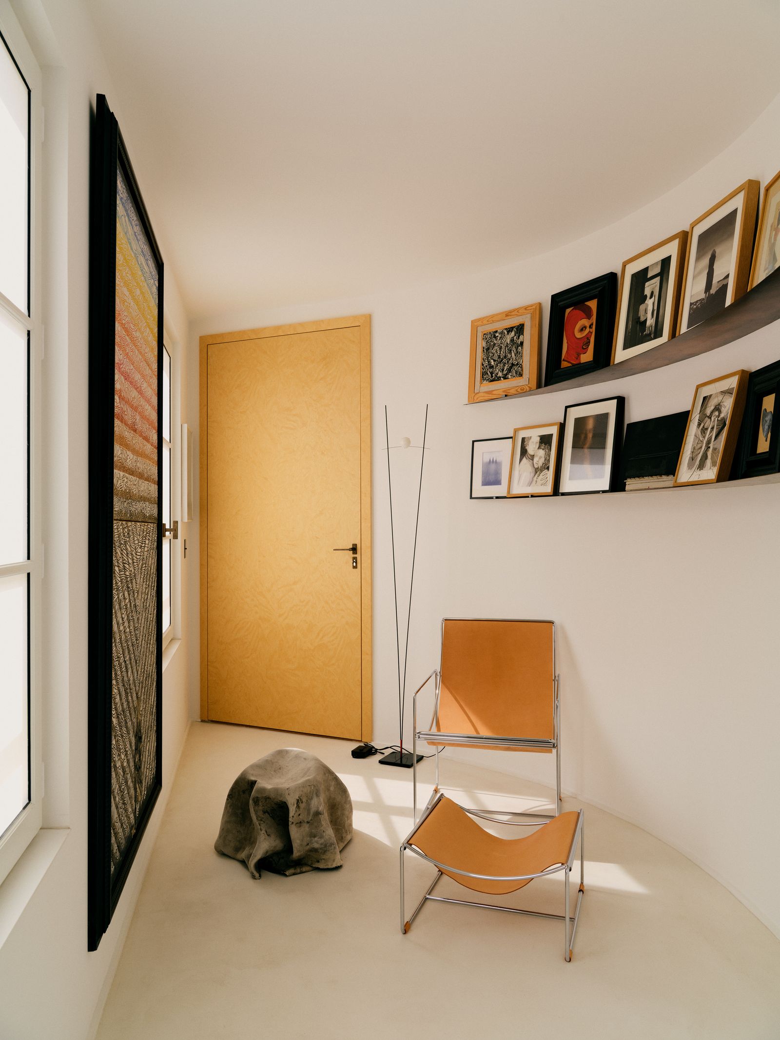 Image may contain Corner Indoors Interior Design Home Decor Architecture Building Furniture Living Room and Room