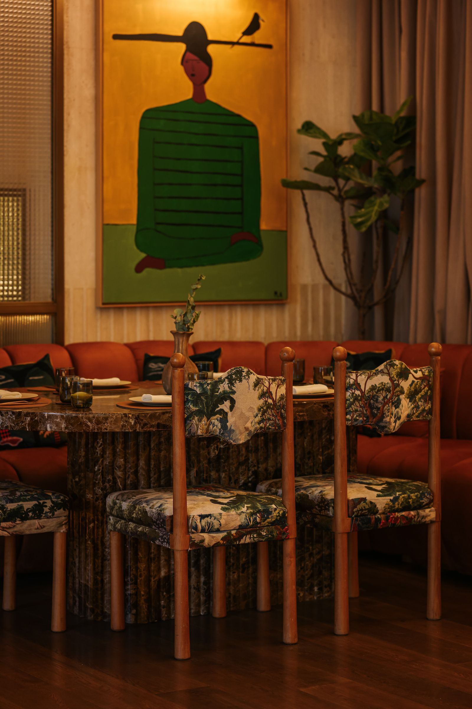 Image may contain Plant Potted Plant Indoors Interior Design Architecture Building Furniture Living Room and Room