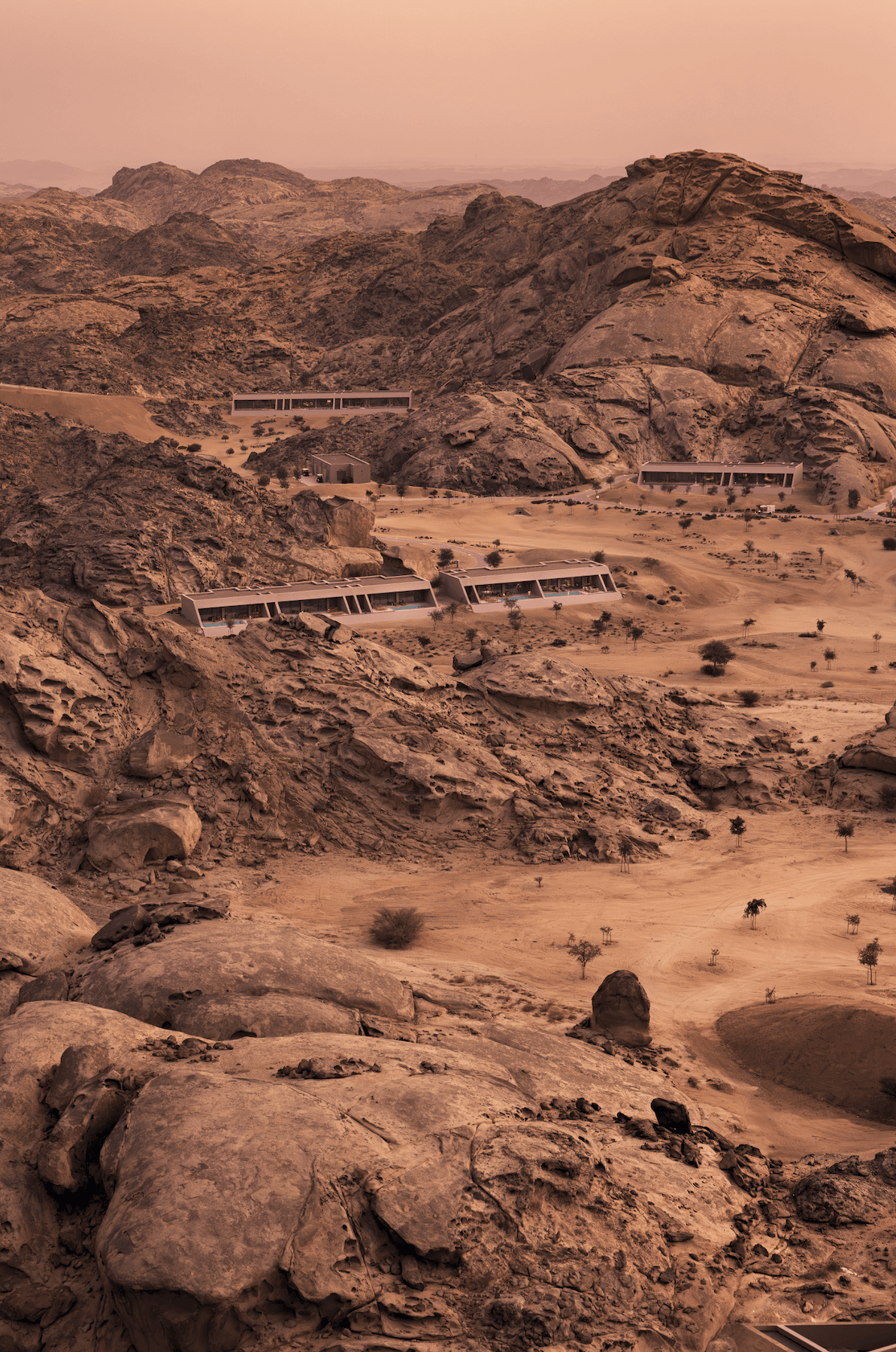 Review The Desert Rock Resort in Saudi Arabia Beckons Spiritual Awakening Through Design  Heres Why You Should Book a...