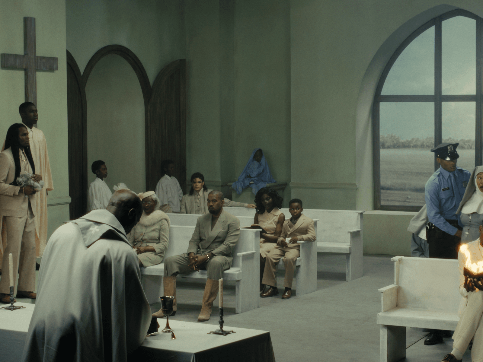 “This Video Exists as a Surrealist Fantasy,” Says Bianca Censori, Who Directs Kanye West’s “Father” Music Video